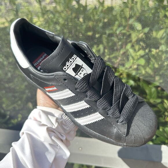 Adidas Run D.M.C. x Superstar Jam Master Jay Mens  Athletic Shoes FX7617 Size 5 main image 9